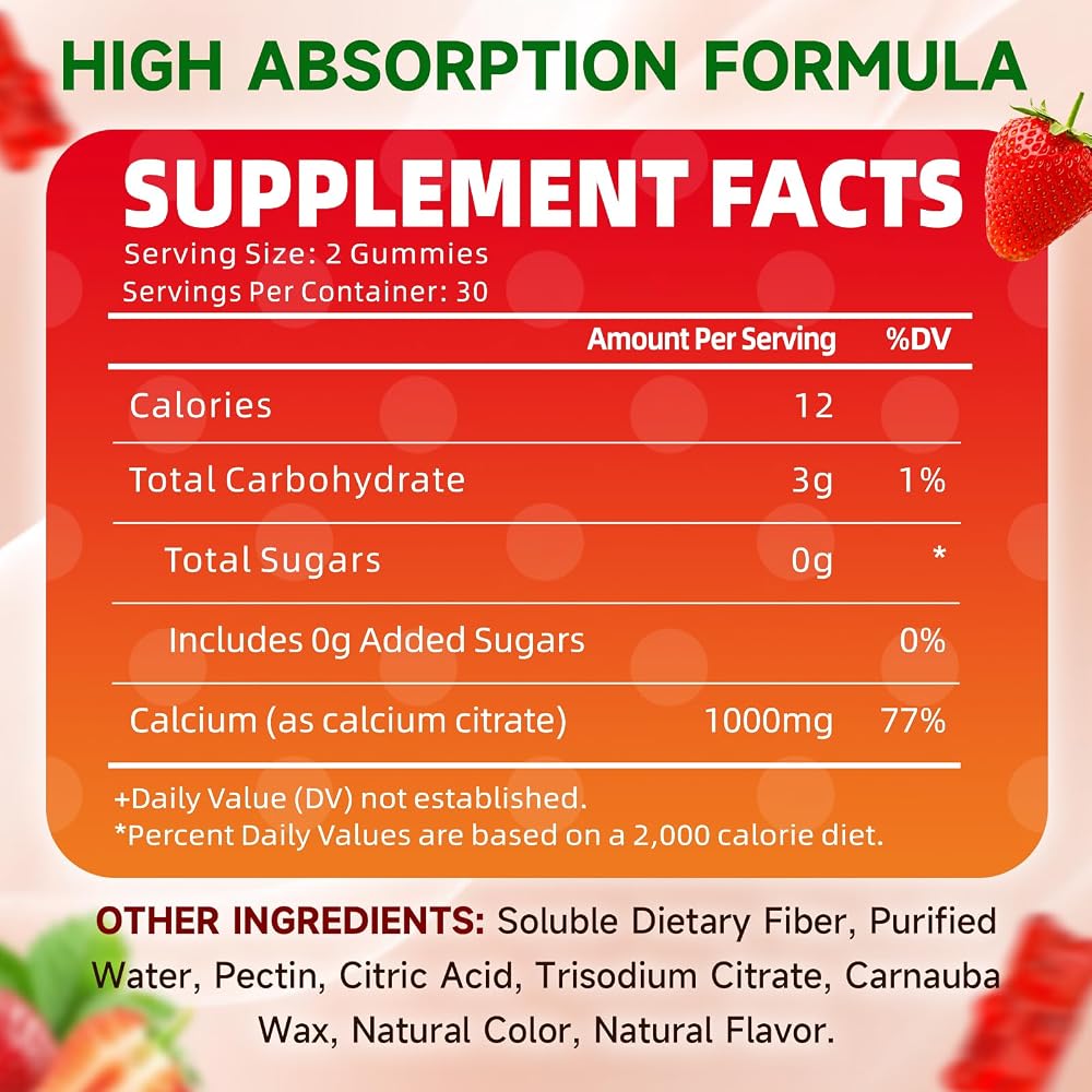 GrnLife Calcium Citrate Gummies