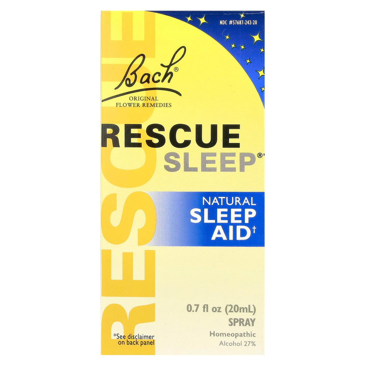 RESCUE Sleep Spray Natural Sleep & Stress Relief - 20mL - image 2