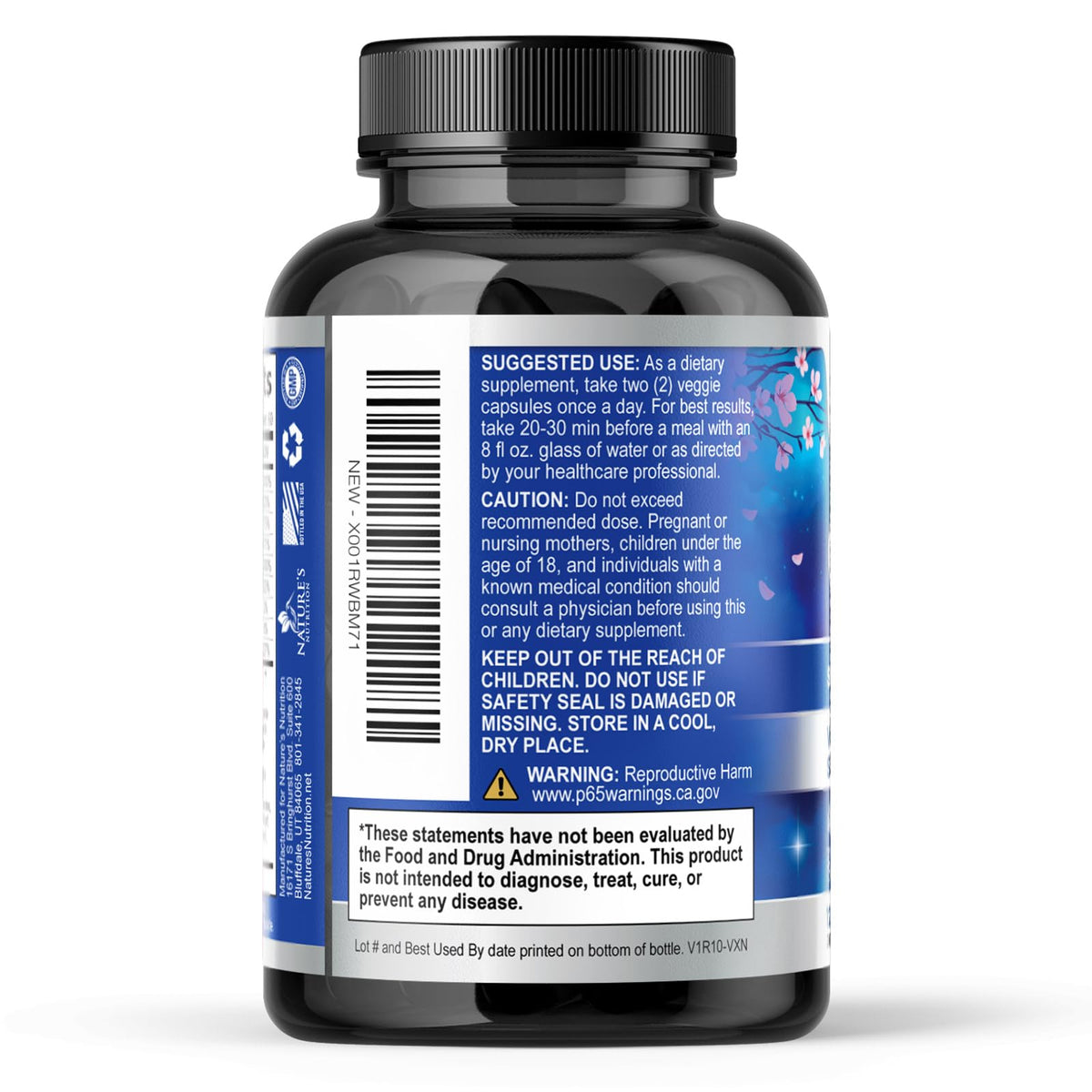 Nature's Nutrition Stress Support Supplement - Extra Strength Relief