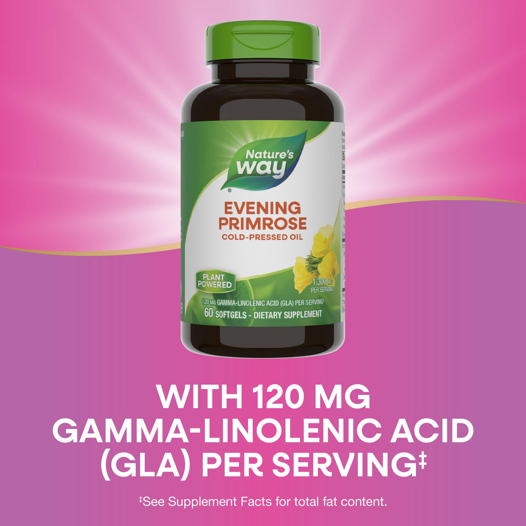 Nature's Way EfaGold Evening Primrose Oil, 1300mg