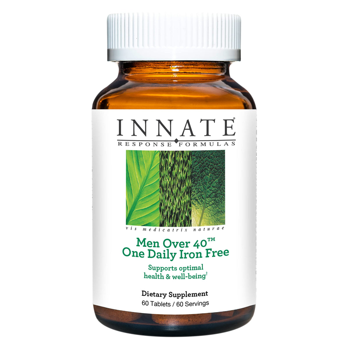 Innate Response Formulas Men's Multivitamin Over 40 Iron Free - 60 Tablets