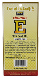 Fruit of the Earth Vitamin E Oil 100% Concentration - 0.5 oz - image 2