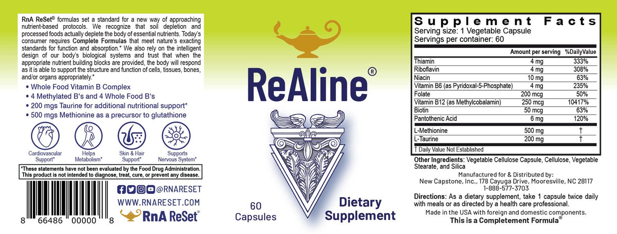 RnA ReSet Total Body Reset Dietary Supplement Protocol Bundle - 5 Formulas - image 4