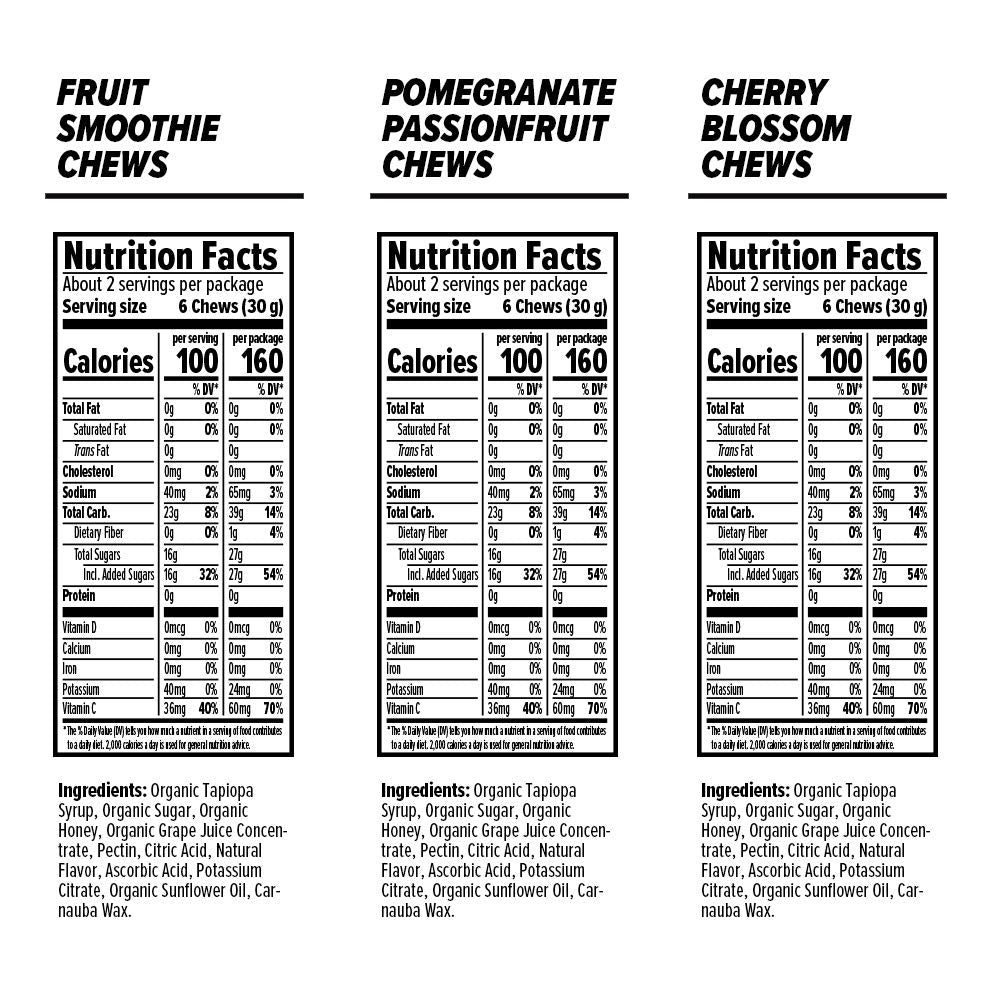 Honey Stinger Organic Energy Chew Variety Pack - 9 Chews - image 2