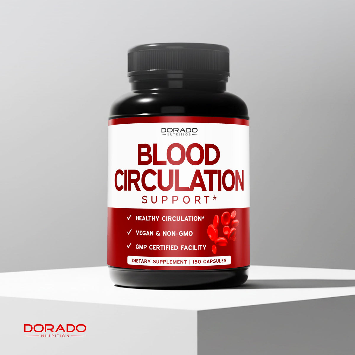 DORADO NUTRITION Blood Circulation Supplement - 150 Capsules - image 5