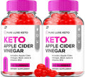 Indelo Pure Luxe Keto ACV Gummies with Vitamin B12 - 120 Gummies