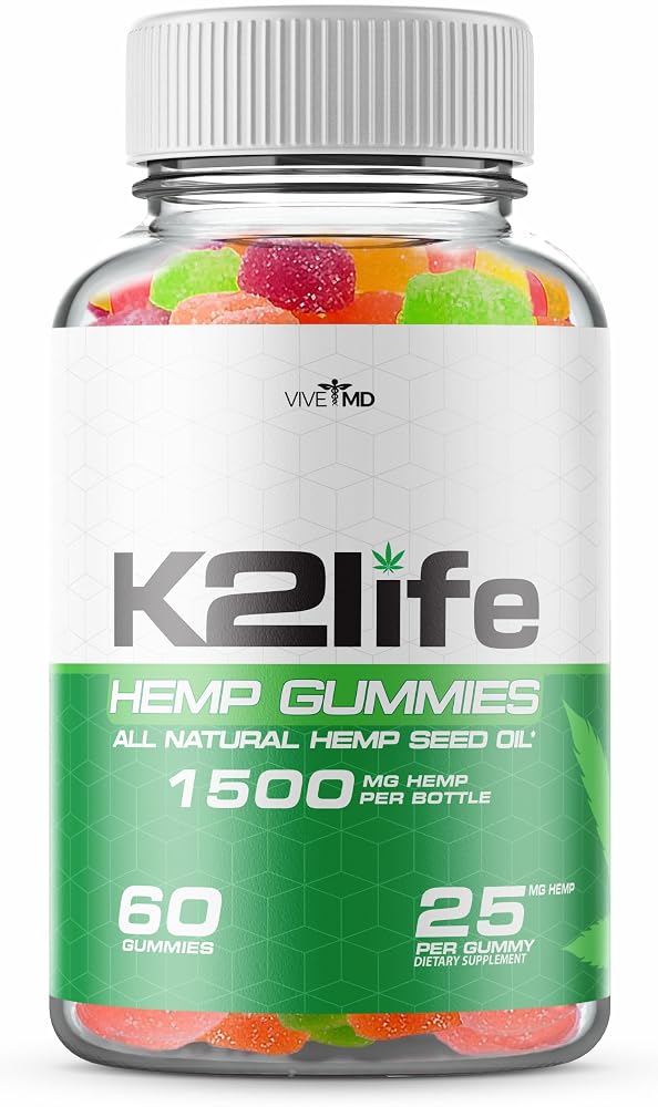 VIVE MD K2Life Gummies - 60 Gummies
