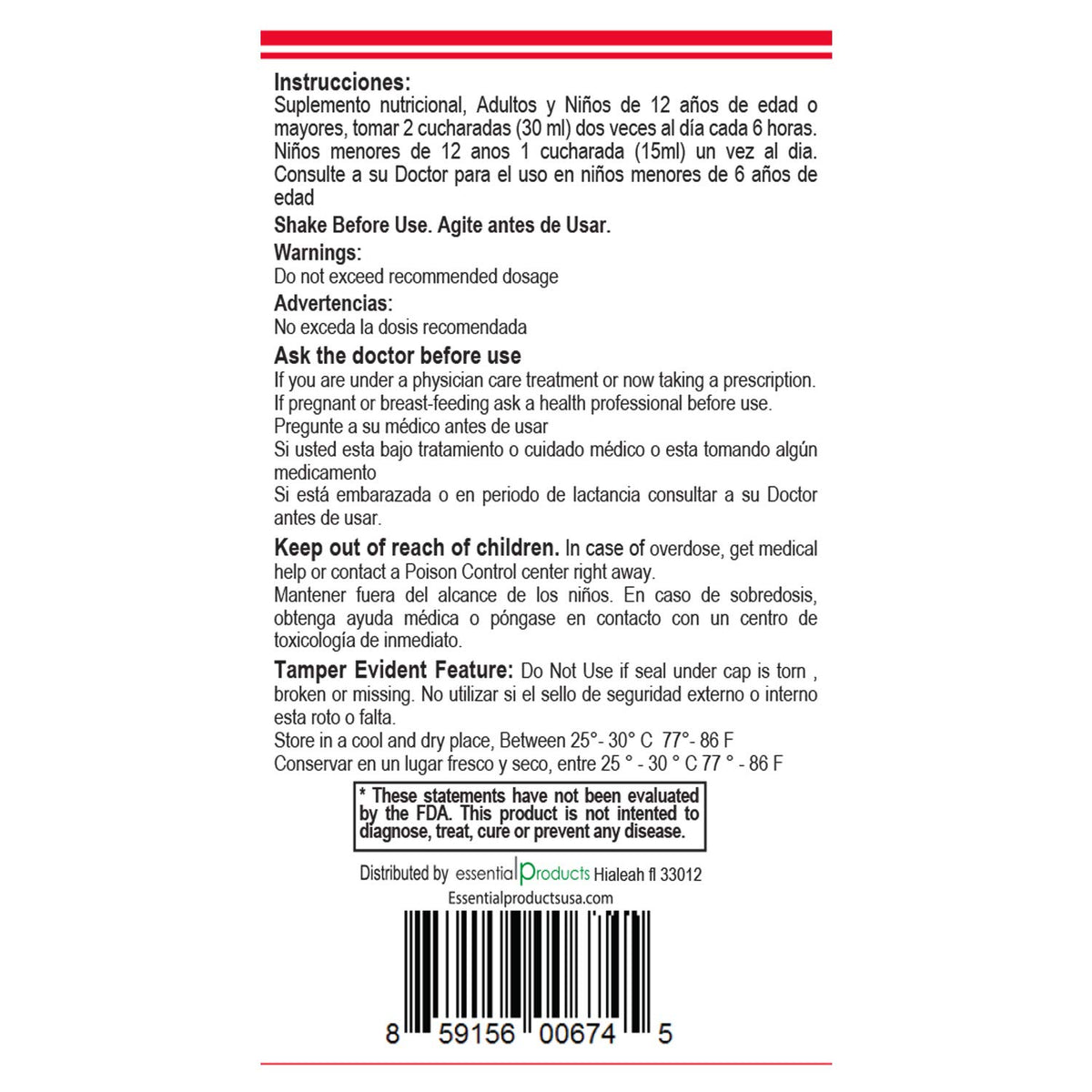 ELP Essential Watercress Onion Radish Honey Syrup - 16 Fl Oz - image 6