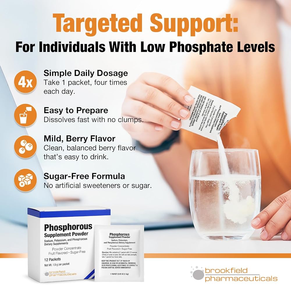Brookfield Pharmaceuticals Phophorus Supplements Set