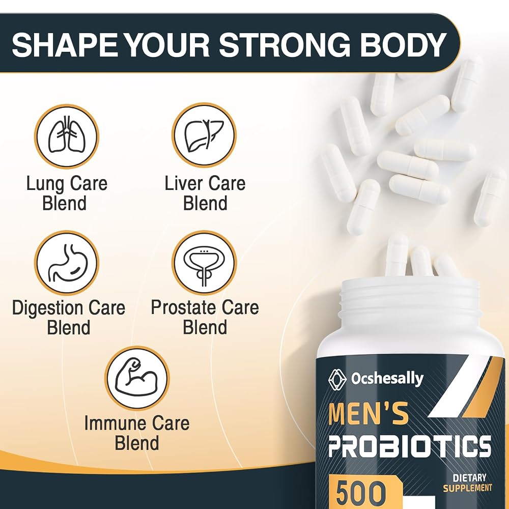 Ocshesally Probiotics for Men
