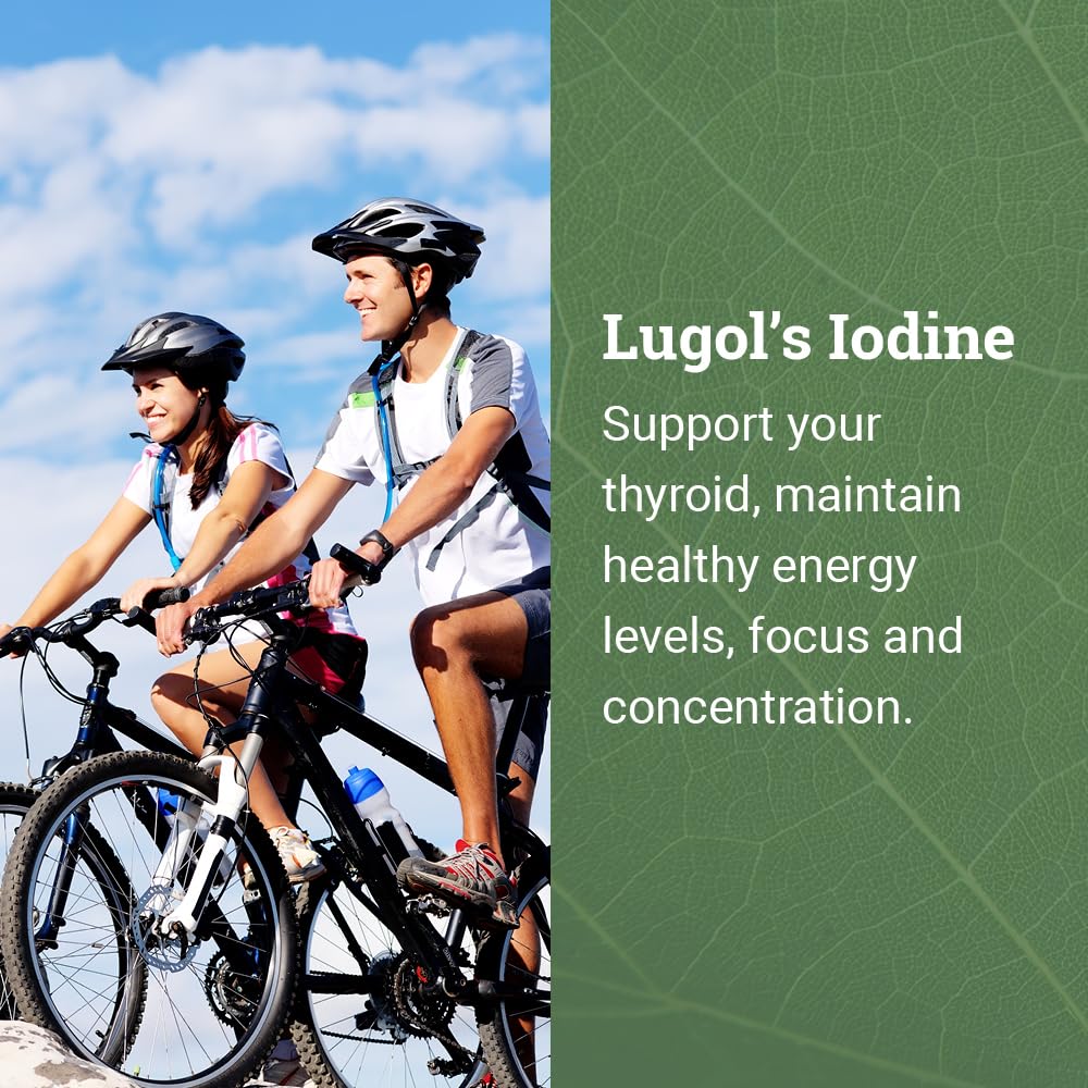 Earth Harmony Naturals Organic Lugol's Iodine Liquid Drops 2% - 2 Fl Oz - image 3