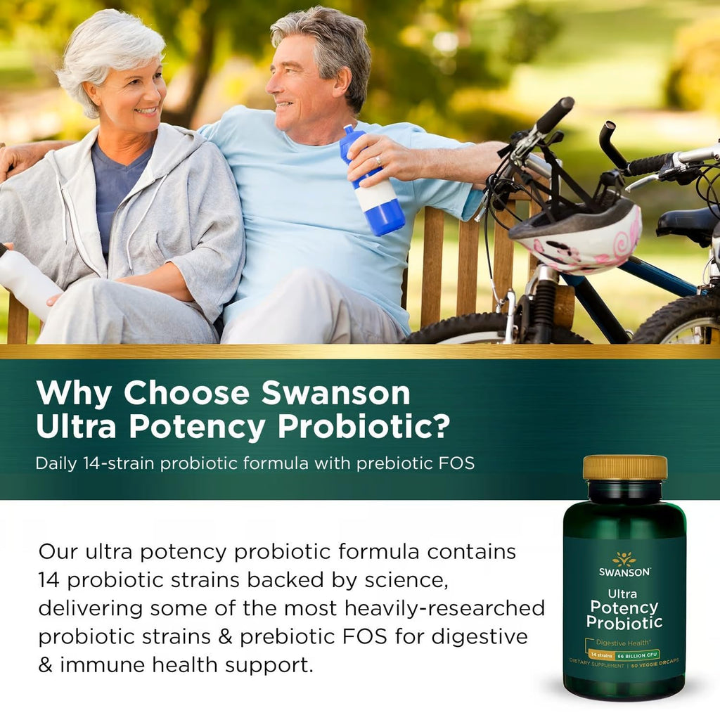 Swanson Ultra Potency Probiotic Digestive Health Immune System