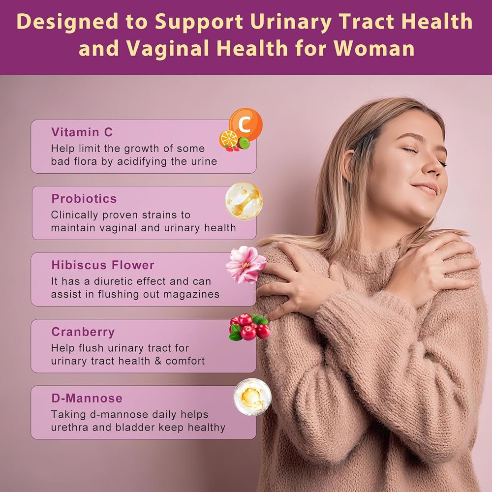 DRFOSTER Urinary Tract Health for Women D-Mannose - 90 Capsules - image 3