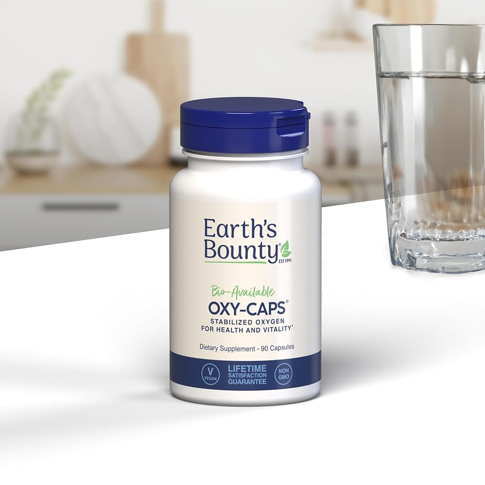 Earth's Bounty Oxy-Caps Oxygen Supplement - 90 Vegetarian Capsules - image 6