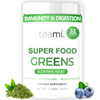 Teami Organic Super Greens Powder for Immunity & Digestion - 32 Servings