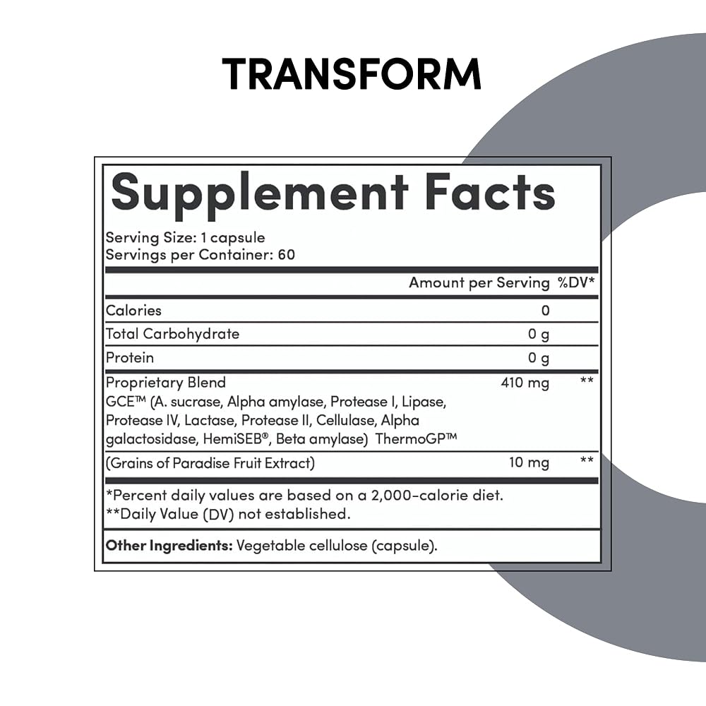 Tranont Transform Energy Booster Supplement - 60 Capsules - image 2