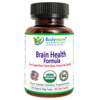 Bodymune Brain Health Formula Organic Nootropic - 60 Capsules - image 2