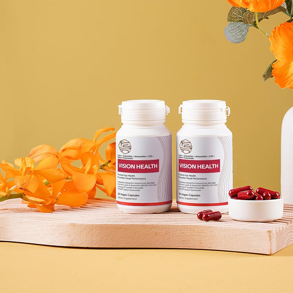 FSN Vision Health Lutein Zeaxanthin Astaxanthin - 30 Capsules - image 4