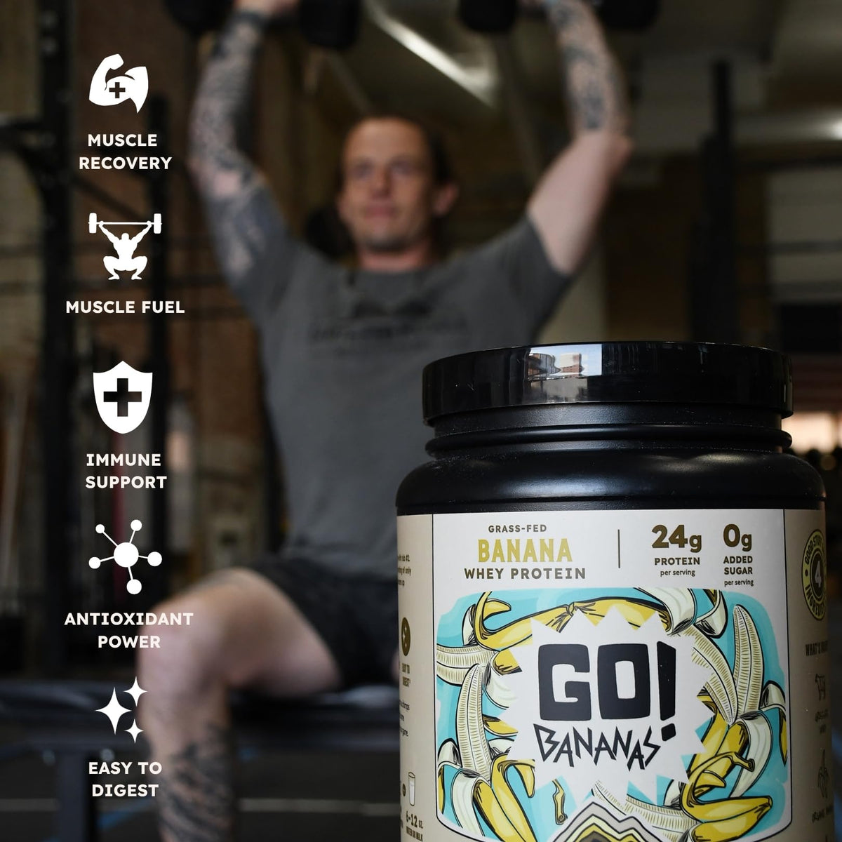 Earth Fed Muscle Whey Protein Isolate