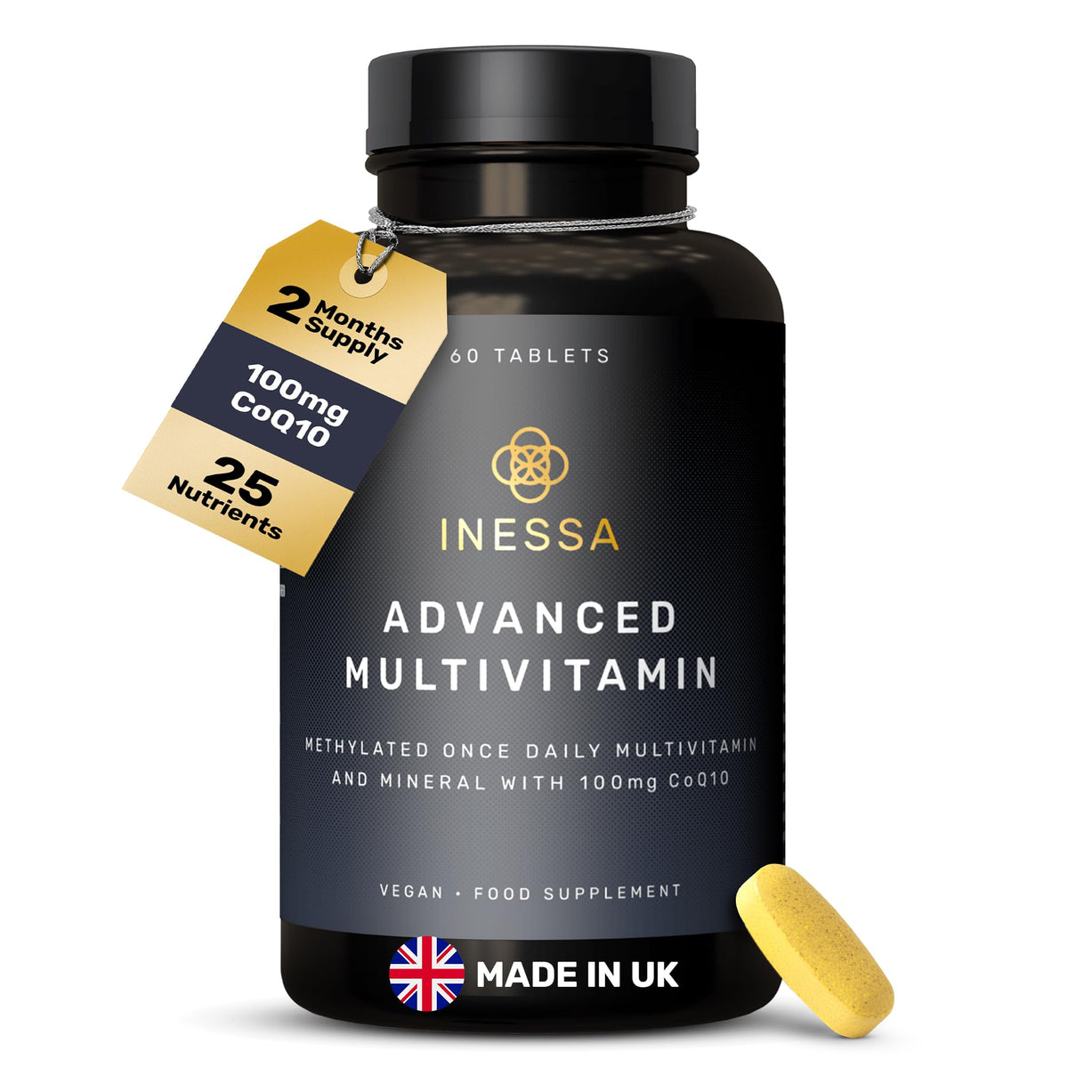 Inessa Advanced Multivitamin for Men & Women - 60 Tablets