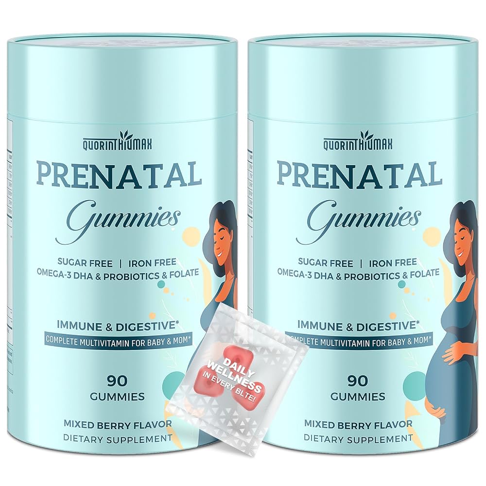 Quorinthiumax Prenatal Gummies Sugar Free