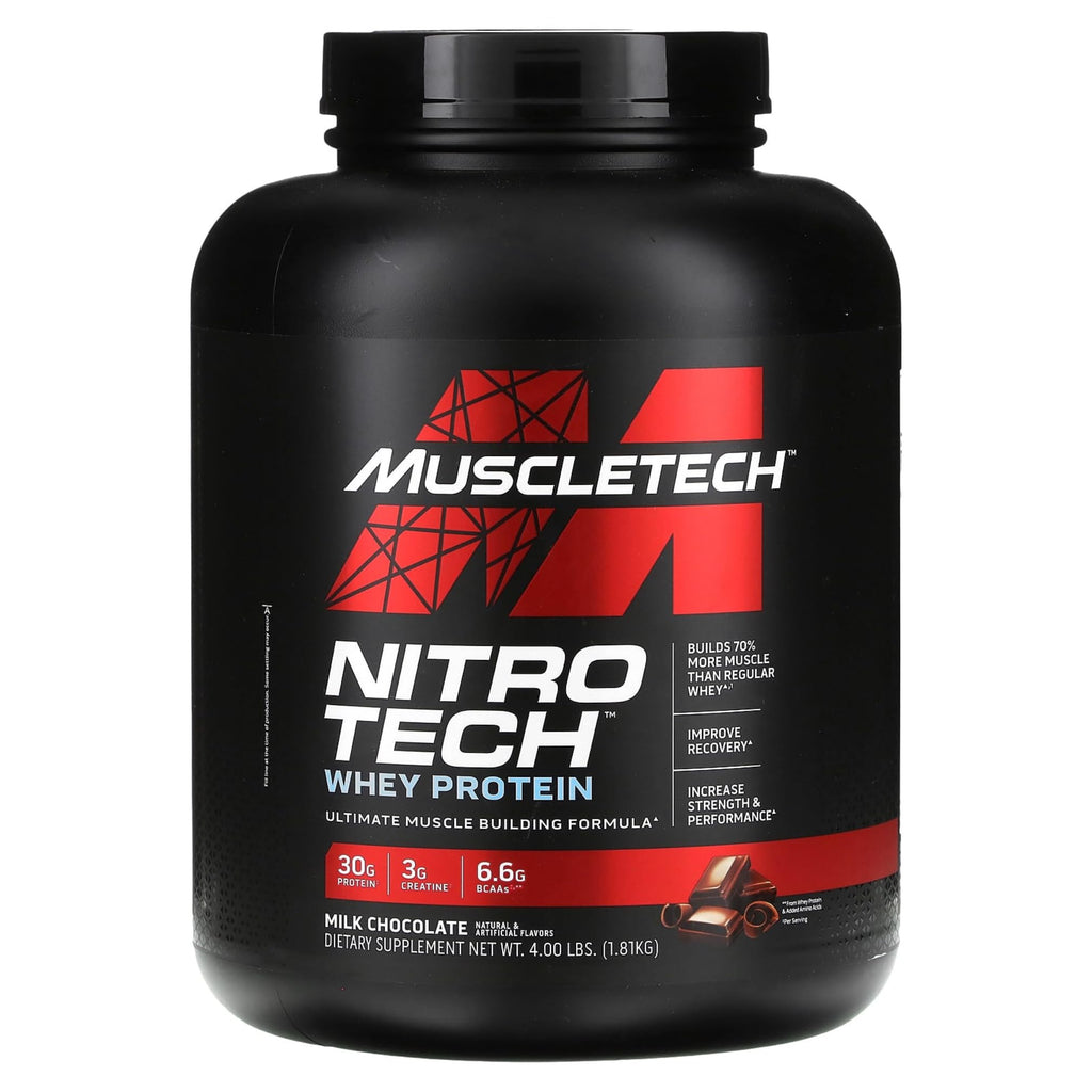 MuscleTech NitroTech Performance Series Whey Isolate Chocolate - 4 lb