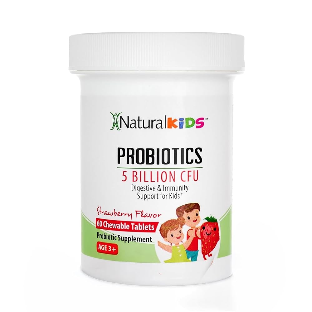 NaturalKids Kids Probiotics Digestive & Immune Support - 60 Tablets
