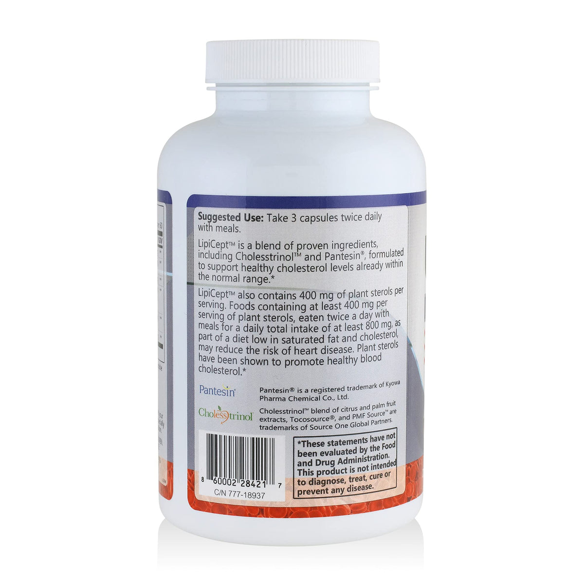 HCP Formulas - LipiCept - Natural Cholesterol Support Formula - image 3