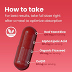 Sanar Naturals Red Yeast Rice with CoQ10 - 120 Capsules - image 4