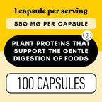 Complete Natural Products Digestive Enzyme Capsules 550mg - 60 Capsules - image 5