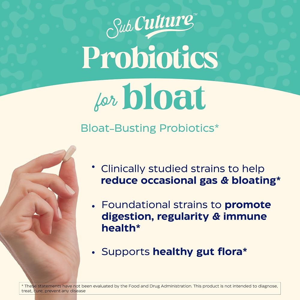 Enzymedica SubCulture Probiotic - Probiotic Supplement Capsules