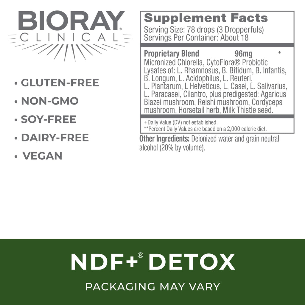 BIORAY Clinical NDF Plus Herbal Supplement - 1 fl oz - image 2