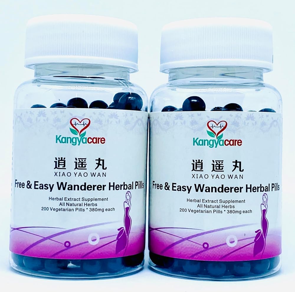 Kangyacare Xiao Yao Wan Free & Easy Wanderer Herbal Pills - 400 Count