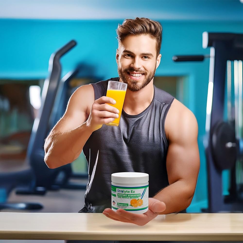 Strolyte Ez Keto Electrolytes Powder Tangerine - 11.8 oz - image 5