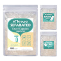 ATNreuro Vegan Empty Capsules Size 0 - 1000 Count