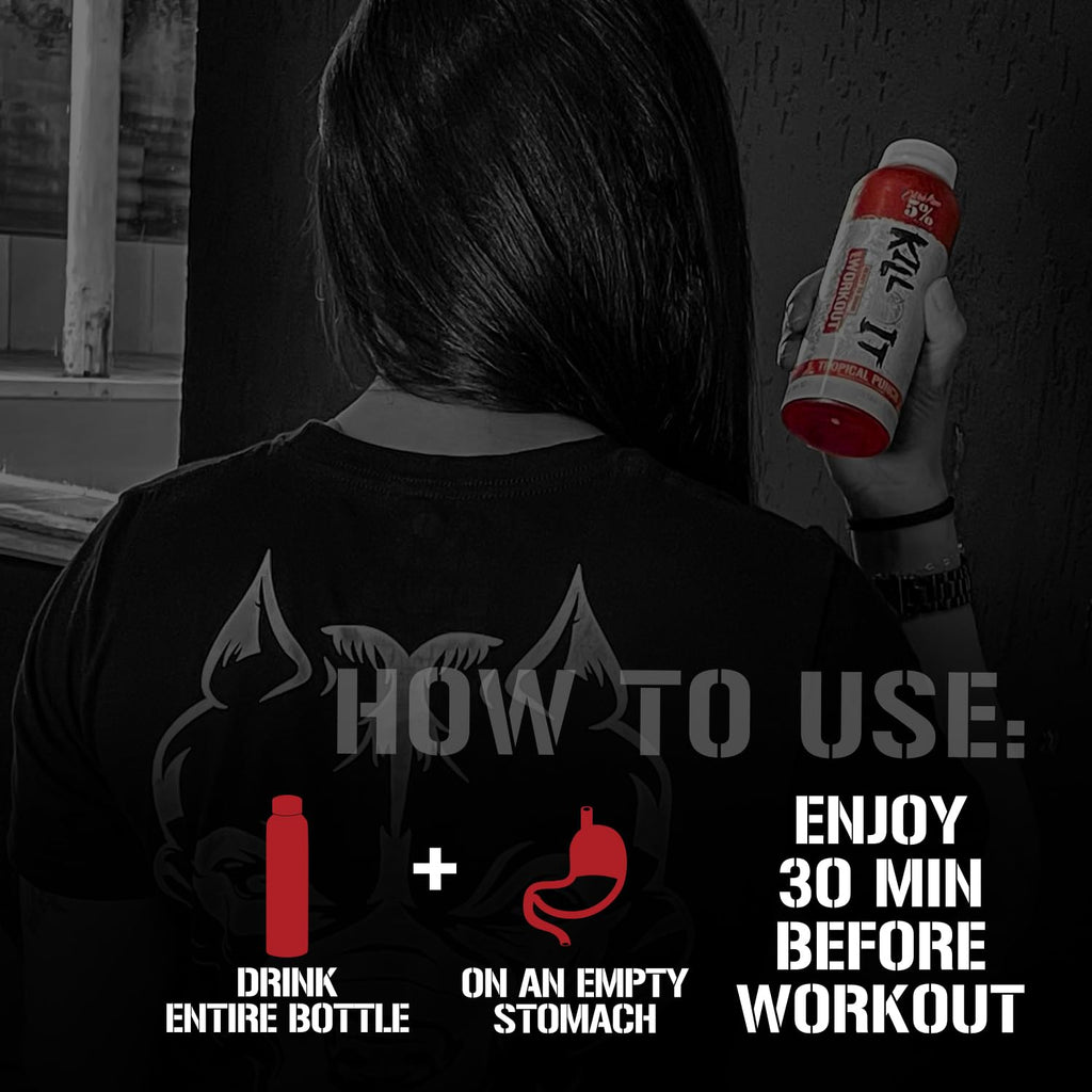 5% Nutrition Kill It Extreme Energy Drink, High Stim Pre Workout