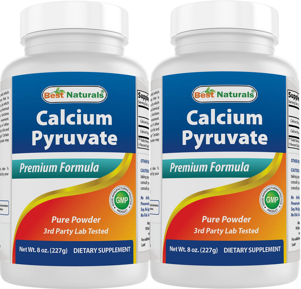 Best Naturals Calcium Pyruvate Powder 8 OZ