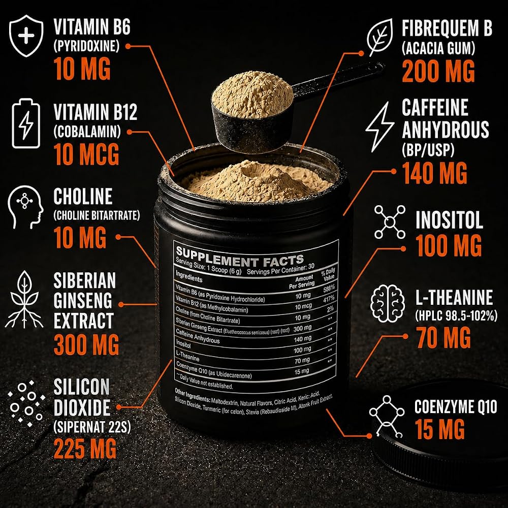 Father Fuel Energy Drink Powder Mix for Men - 30 Servings - image 9
