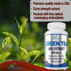 YUMMYVITE Green Tea Extract 98% Super Antioxidant - 60 Capsules - image 3