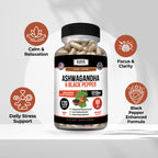 Kaya Naturals Root Powder Capsules - Pure Nature Ashwaganda