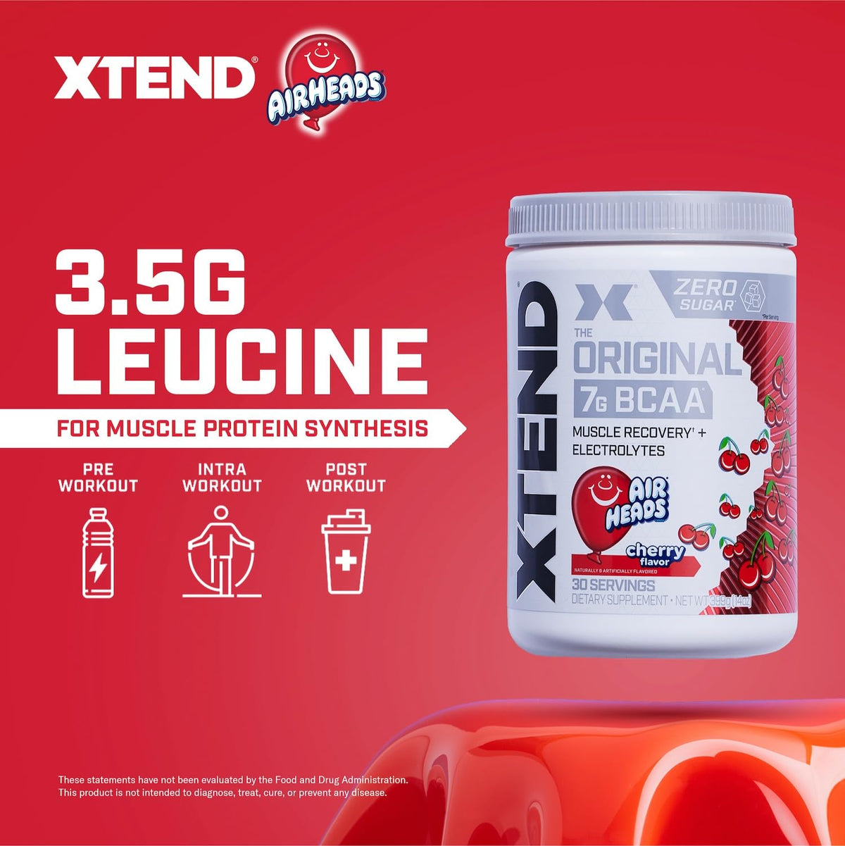 Xtend Original BCAA Powder with Electrolytes - 30 Servings - image 3