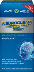 Vitamin World NeuroClear Phosphatidylserine 100 mg Brain Support - 90 Softgels