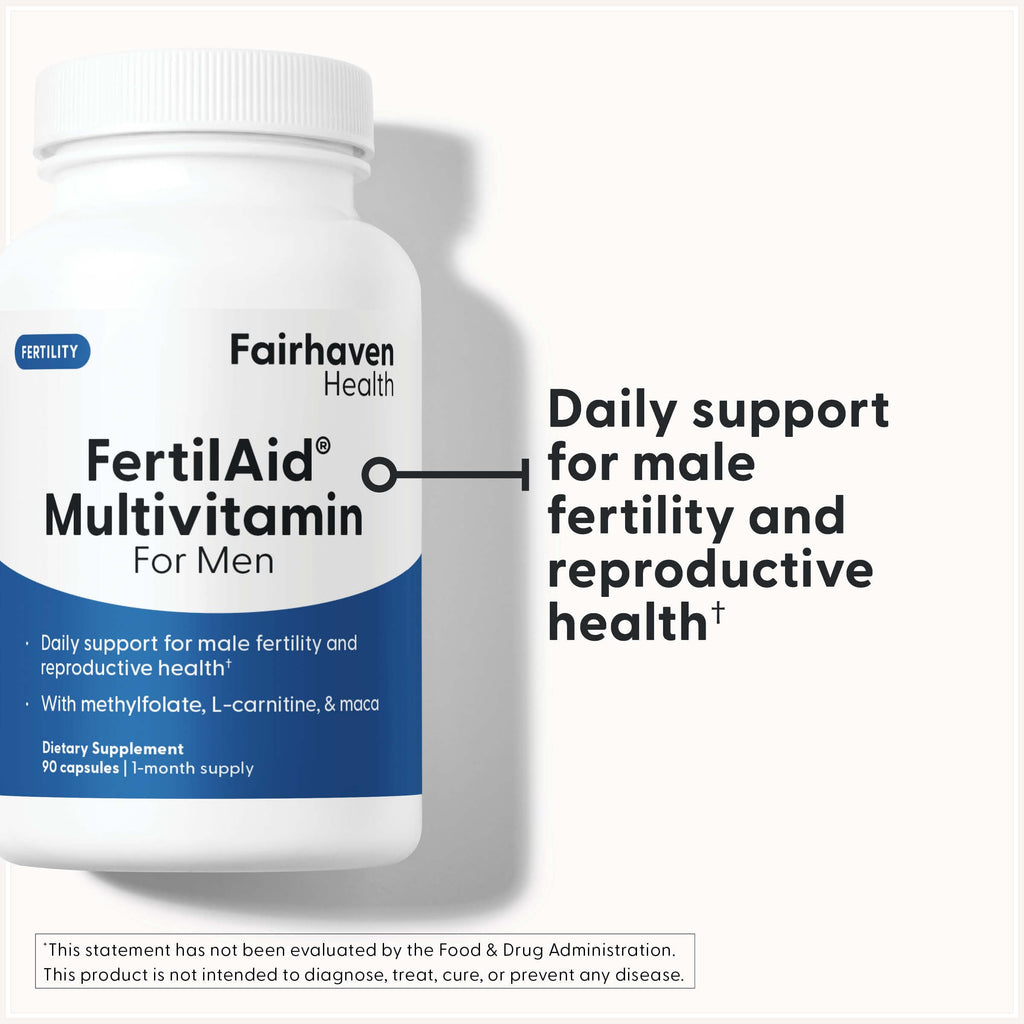 Fairhaven Health FertilAid for Men Fertility Supplements for Men
