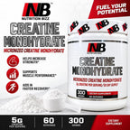 NutritionBizz Creatine Monohydrate Powder Micronized - 60 Servings - image 2
