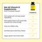 HUM Here Comes The Sun Vitamin D3 Immune Support - 30 Softgels - image 7