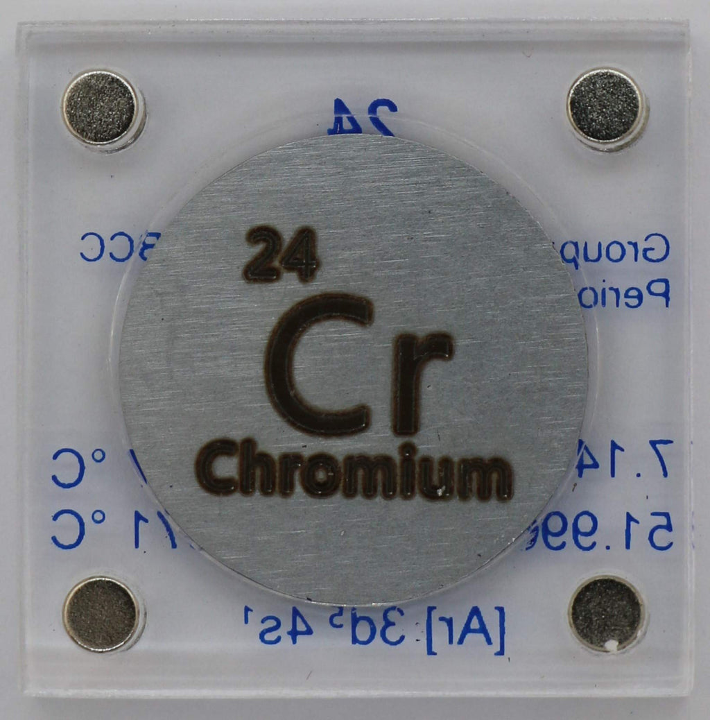 PFS Chromium Metal Disc 24.26mm 99.99% Pure - 1 Disc - image 5
