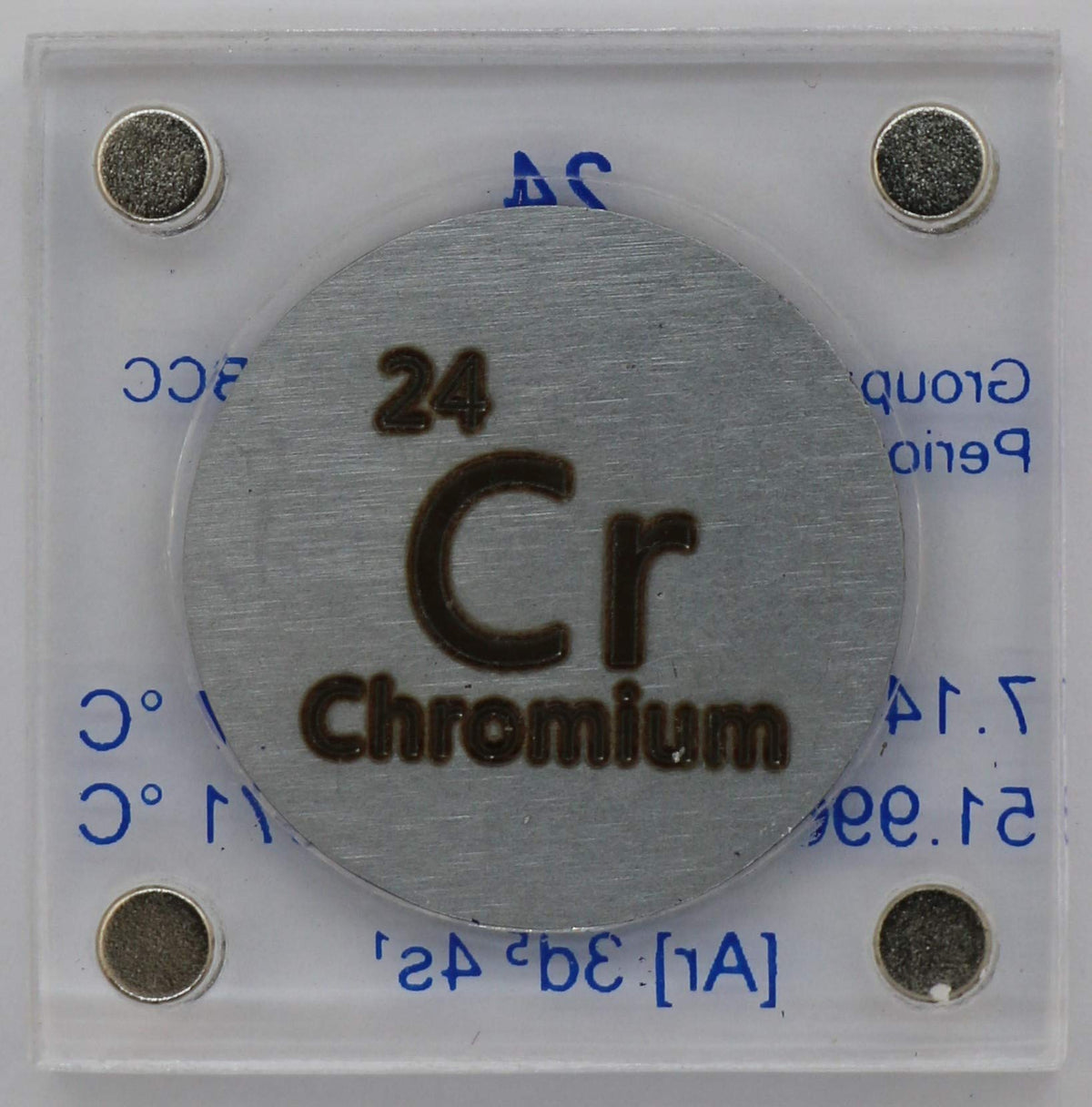 PFS Chromium Metal Disc 24.26mm 99.99% Pure - 1 Disc - image 5
