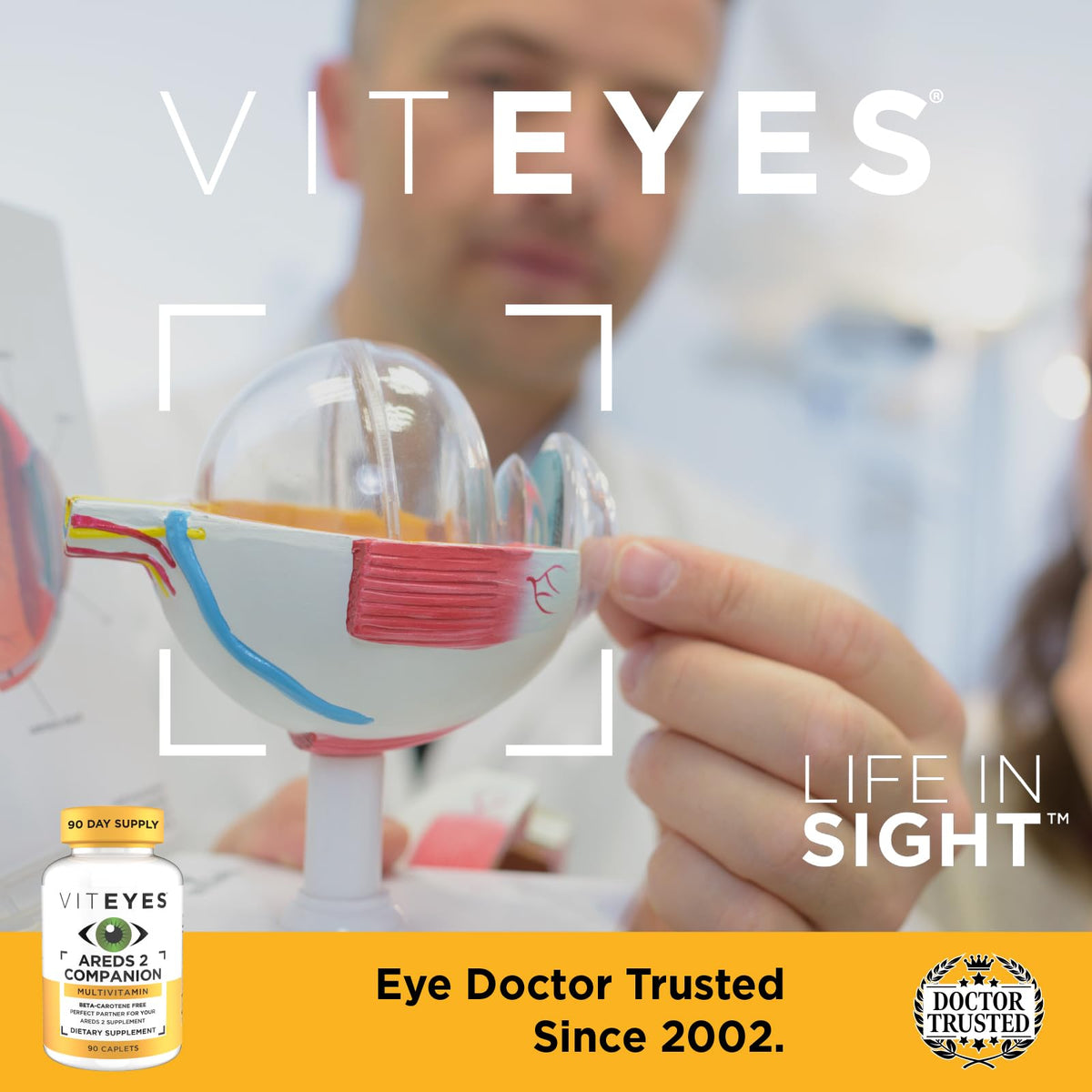 Viteyes Classic AREDS 2 Companion Multivitamin - 90 Caplets - image 4