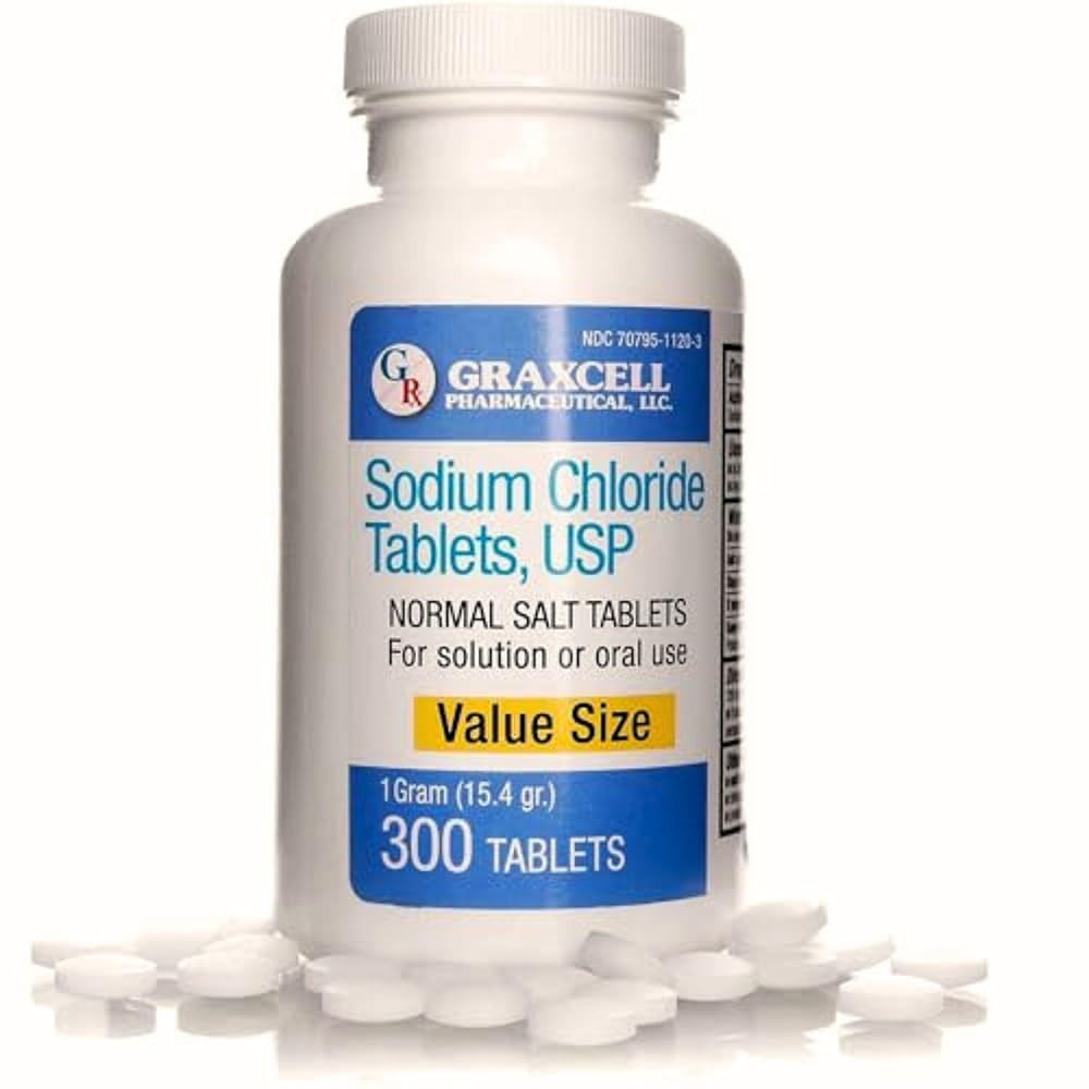 Graxcell Sodium Chloride Tablets 1gm - image 2