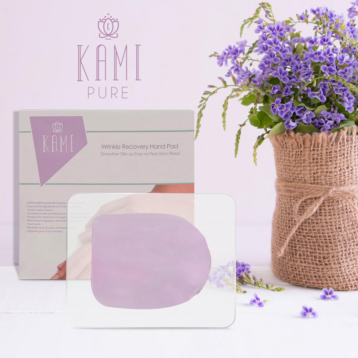 The Kami Pad Pure Silicone Hand Wrinkle Patches - 1 Pad - image 2